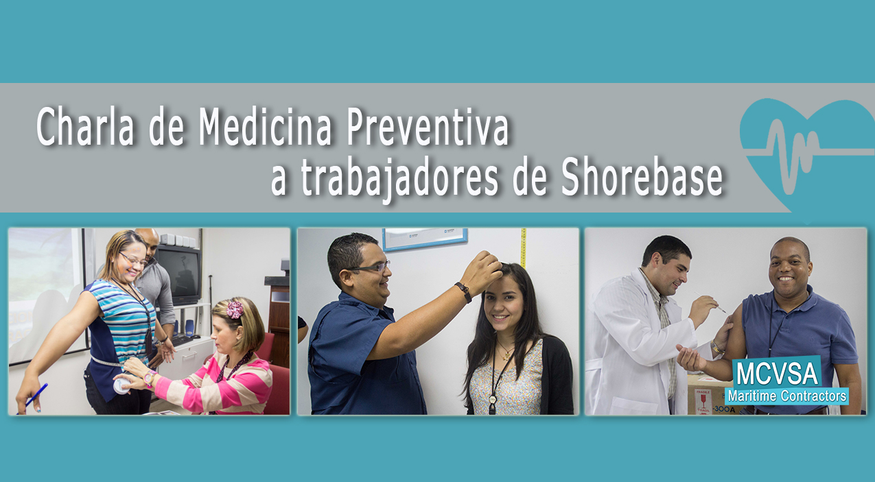 En este momento estás viendo Charla de Medicina Preventiva a trabajadores de Shorebase